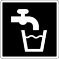 Parks Canada Pictogram Code 6-1-056: Drinking Water
