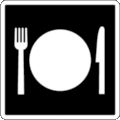 Parks Canada Pictogram Code 6-2-002: Restaurant