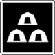 Parks Canada Pictogram No 6-4-002: Group Camping