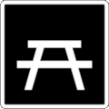 Parks Canada Pictogram Code 6-4-003: Picnic Area