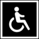 Deutsche Bahn InfraGO (2025), Pictogram No 01_034: Wheelchair Users (Rollstuhlbenutzer)