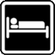 Pictogram ST-AL 01 Accommodation Facility (Establecimiento de Hospedaje) from Peru