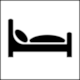 German Traffic Sign: Motel, Hotel