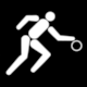 Abdullah & H�bner page 77, Summer Olympics Los Angeles 1984: Pictogram Basketball