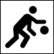 Vancouver, Stanley Park, Official Map + Guide: Pictogram Basketball
