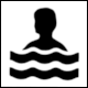Modley & Myers page 113, Swedish Pictogram: Bathing