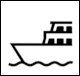 SWISSTRAFFIC Pictogram No 10-26: Boat