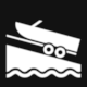 Parks Canada Pictogram 6-4-217 Boat Launch