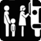 Gonzlez (Argentina): Pictogram Bus Station