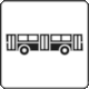 Traffic Sign from Italy, Fig. II 141 Art. 125: Autobus Urbano