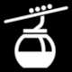 Map Symbol: Gondola Lift, Cable Car (Gondelbahn; Ski-Juwel Alpbachtal Wildsch�nau, Austria)