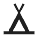 Map Symbol Campsite (Campingplatz) from BEV - Bundesamt f�r Eich- und Vermessungswesen (Austria)