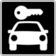 Pictogram ST-12: Car Rental (Alquiler de autos) from Colombia 2015
