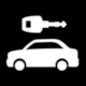 Heathrow Airport Terminal Maps: Pictogram Car Hire