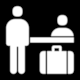 San Francisco International Airport (SFO), Pictogram: Check-in