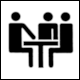 Pictogram for Meeting Room from an unknown source