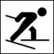 Pictogram Cross-country Skiing (ICONS8)