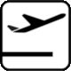 Pictogram Departures (Dparts) from Aroports de Paris: PARIS-Charles de Gaulle Airport (Terminal 1)