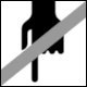 Otl Aicher Pictogram No 020: Do Not Touch