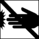Industrial Safety Symbol (Prohibition): Do Not Touch