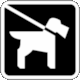 Hora page 331, No 24, United Kingdom Forestry Commission: Map Symbol Dogs on Leash