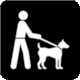 Queensland Government Parks and Forests Maps: Pictogram Dogs Permitted on Leash