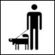 Fassati page 299: Pictogram Lead Dog on Leash (veden� psa na vod�tku)