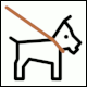 UferNatur, Vorarlberg: Pictogram Leash Requirement (Leinenpflicht)