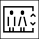 Pictogram Elevator (Aufzug) by Capitale Berlin for Hochschule Karlsruhe