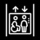 Pictogram Elevator by Moniteurs for �STRA Hannoversche Verkehrsbetriebe