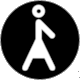 Map Symbol No 3: Toilet for women (Nigel Holmes for Smithsonian Institution, 2002)