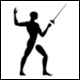 Abdullah & Hbner page 82, Summer Olympics Atlanta 1996: Pictogram Fencing