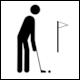 Pictogram Testdesign for Golf Course