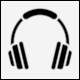 Icon No 6341421: Headphones by Uswa KDT (The Noun Project)