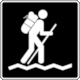 Pictogram ST-25: Trail for Hikers (Sendero para excursionistas) from Colombia 2015
