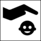 Icono de Guardera estilo Glifos de iOS