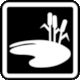 Pictogram AT-SN 02: Lake or Lagoon (Laguna/Lago) from Peru