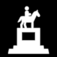 Pictogram AT-MC 05 Historical Monument, Sculpture (Monumento Histrico Esculturas) from Peru
