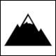 Mountain Symbol for BSicon Route Maps by Douglal