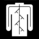 Takahashi page 118, Hospital Signage Pictogram No 16: Neurology. Design Firm: Nikken Space Design (1996)