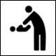 CHUV, Lausanne, Pictogram: Baby-changing Table (table  langer) by integral ruedi baur zrich