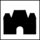 Redesign for pictogram Palace by Falkner