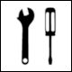 Traffic Sign Symbol: Repair Shop (servicio mecnico) from Argentina