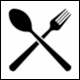 Traffic Sign Symbol No 10219: Restaurant (Prehrambeni obrat, Slovenia 2015)