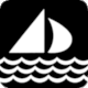 Takahashi page 18, Pictogram No 4: Sailing. FIT  Resort Club. Design: Brooks, Takaaki Yoshinobu