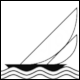 Pictogram 0796 High-sea sailing