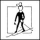 Outdated Pictogram Ski Kindergarten from Tauerntler Skipass