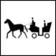 Achensee Piste Map, Map Symbol: Horse-drawn Sleigh Rides (Pferdeschlittenfahrten)