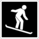 Hora page 93: Parks Canada Pictogram No 6-4-305: Snowboarding