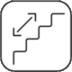 Acropolis Museum Map Leaflet: Map Symbol Stairs